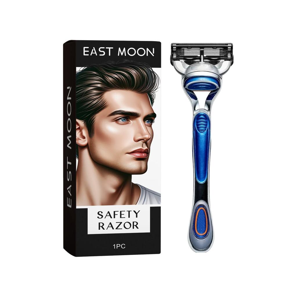 

East Moon Convenient Mens Shaving Razor For Effective Facial Hair Management Anywhere