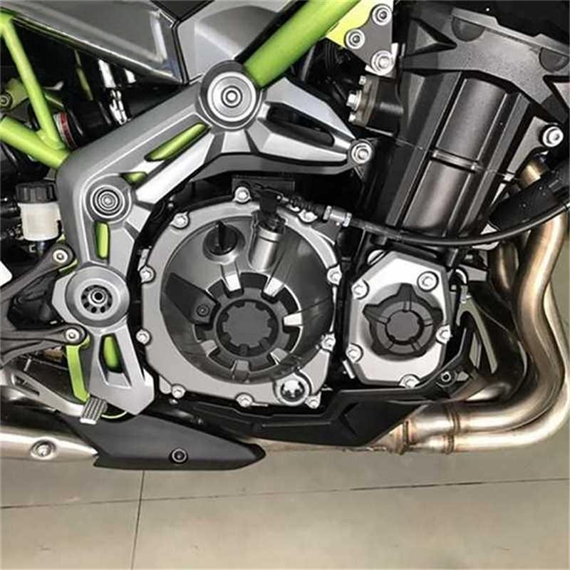 A14U-Motorcycle Engine Side Cover Engine Stator Cover Engine Protection Cover For Kawasaki Z900 Z900 чёрный