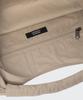 Musinsa Standard Washed Canvas Drippin Shoulder Bag [Light Beige]