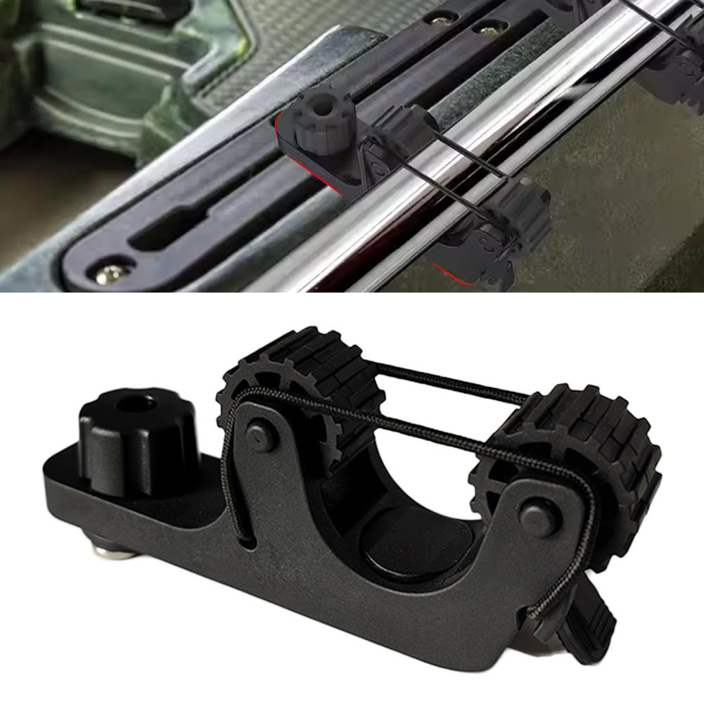 Kayak Paddle Holder Extend Kayak Track Mount for Holding Standard Paddle Kayak Oar Holder Rail Accessories