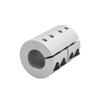 CNC Aluminum Alloy Rigid Coupling Clamp for Motor Lead Screw, D40 L55