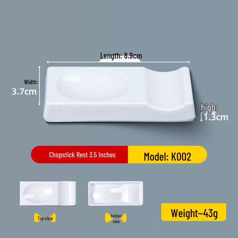 Imitation Ceramic Chopstick Rests & Cutlery Holders
