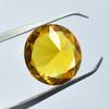 Round Cut 6.00 Ccrat NATURAL Sapphire CERTIFIED Stunning Yellow Loose Gemstone. SU-987