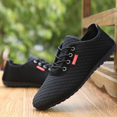 Sommer neue Mesh-Schuhe Herren Freizeitschuhe leichte atmungsaktive Deodorant-Mesh-Schuhe weichsohlige Mesh-Schuhe