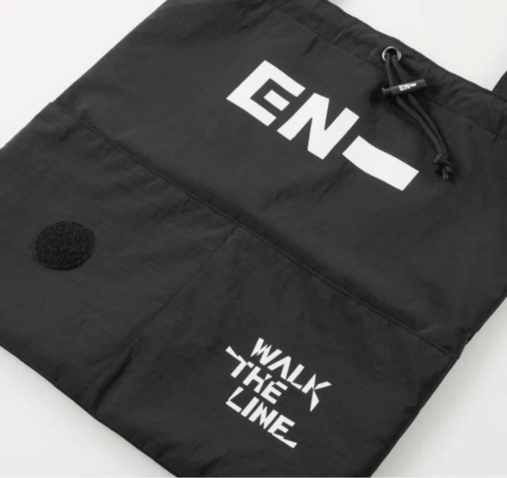 [USED] ENHYPEN WALK THE LINE TOTE BAG JP with Trading Card
