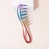 Wide-Tooth Comb For Curly Hair, Detangling Comb For Wavy Hair, ABS Plastic Handle, Suitable For Wet Or Dry Hair