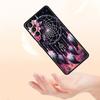 Cute Mandala Dreamcatcher Phone Case For Samsung Galaxy S26 Ultra S25 Plus S24 FE S23 S22 5G S21 S20 Cover Black Soft