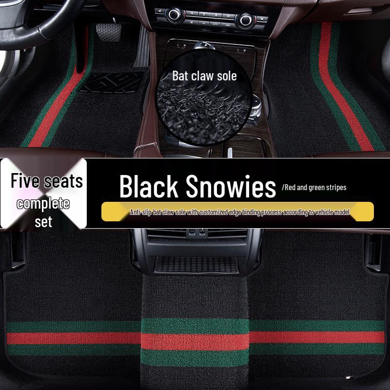 Anti-slip, Wear-resistant, Waterproof Coil Floor Mats for Xiaopeng MONAM03 2024-2025 Models - Durable and Car-specific.