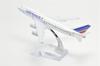 TANG DYNASTY 16cm Air France Boeing B747 Alloy Airplane Model Toy 1/400