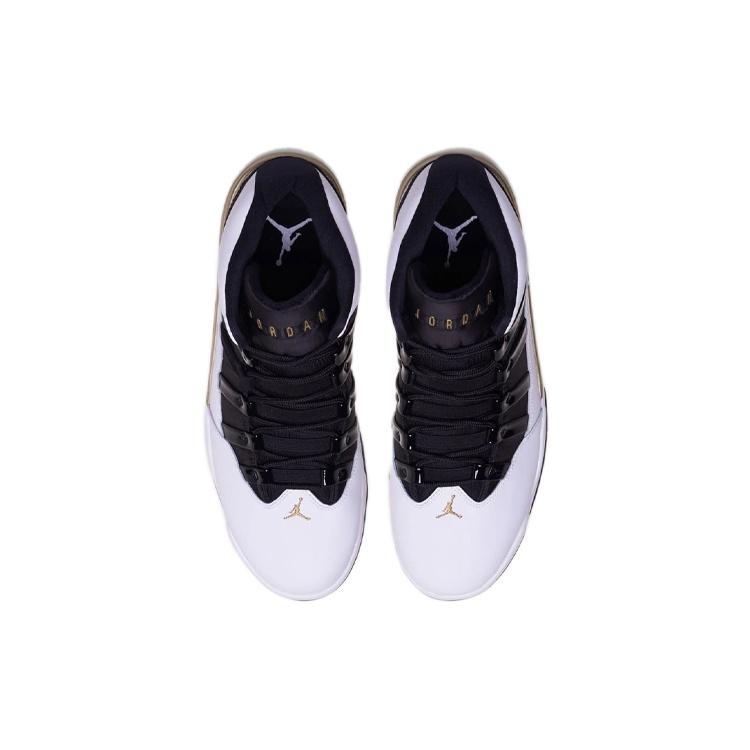 Air Jordan Max Aura 'White Black Gold' Men's AQ9084-107
