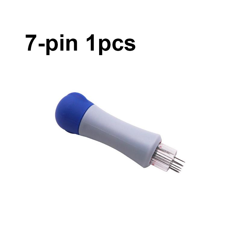 1-40pcs Felting Needles Wool Felt Tools with Eight Needles Tool Craft Felt Needle with Solid Wood Handle With Finger Cots