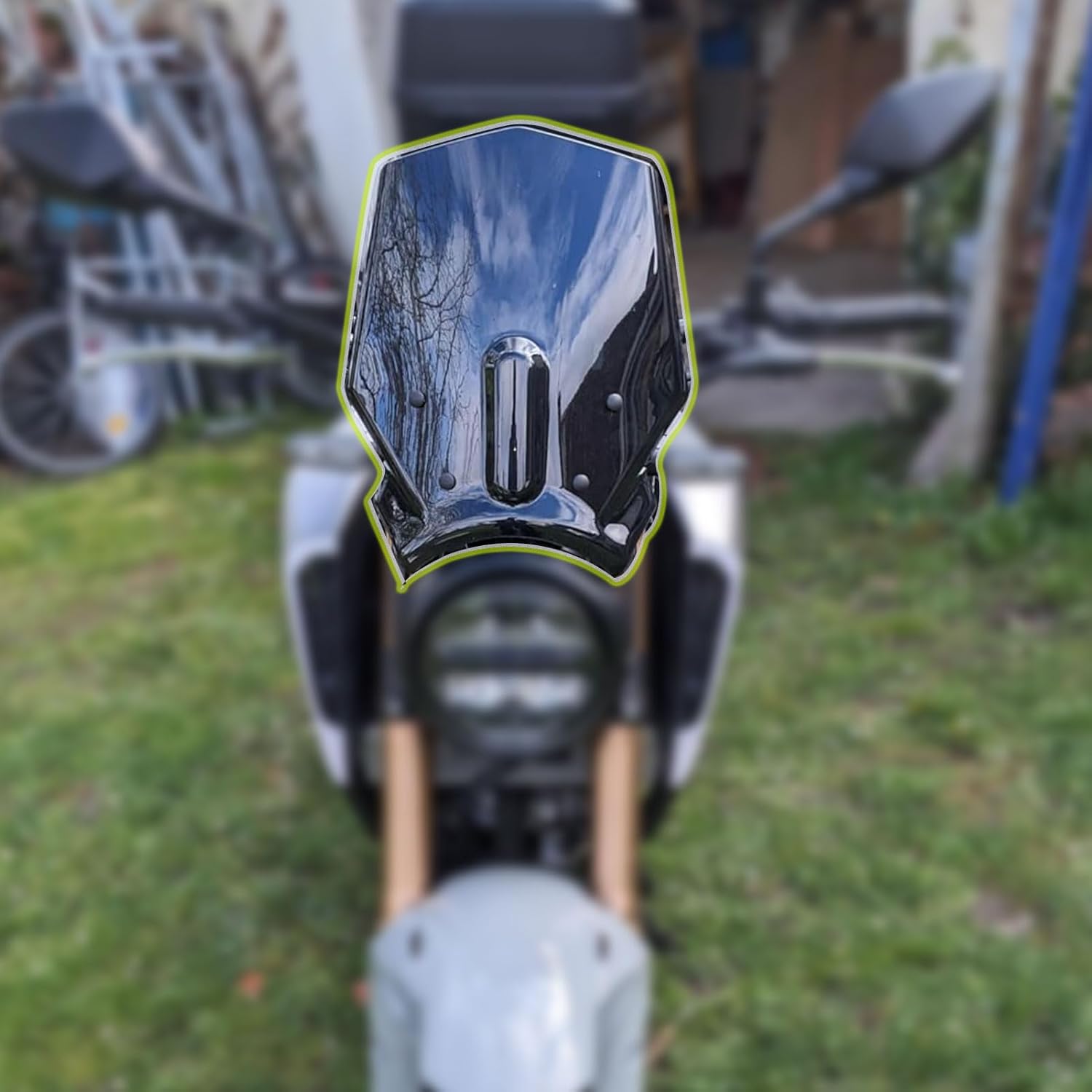 

Motorcycle Windshield Front Touring Fairing Windscreen Wind Deflector Cover fit for Ho-n-da CB125R CB300R CB 125R CB 300R 2020 2021 2022 2023 (Smoke) дым