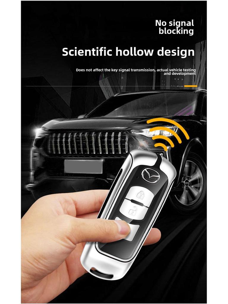 Mazda 3, CX-4, CX-5, CX-8, Husă Carcasă Cheie Atez cu 6 Pachet Cataramă
