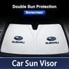 Car Windshield Sun Shade Visor UV Protection Shield For Subaru STI Forester Impreza Legacy Outback XV BRZ WRX Tribeca Accessorie WW222