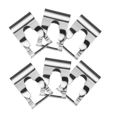 Veemoon 6 pièces Clips de réparation de tringlerie d'essuie-glace Clips de réparation de bras de tringlerie de moteur d'essuie-glace