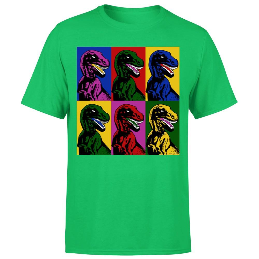 Dinosaur Pop Art Funny Gifts For Adults Classic Tee Top Unisexs TShirtP1OrA