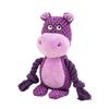 Indestructible Dog Chew Toy with Squeaker Stuffed Raw Small Joint Plush Bite Resistant Puppy Toys for Aggressive Chewers Long