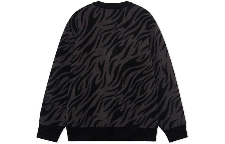 Herentrui Li-Ning Li Ning Sports Life Collectie Trui Unisex Aardebruin Zwart