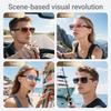 Smart Sunglasses Bluetooth Headphones Outdoor Sport Earphone AI Voice Calling Music Glasses Ultraviolet-Proof Eyeglasses