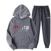 Completo con Felpa Trapstar Floreale Trendy Casual Capo Superiore