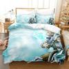 Stampa 3D Gioco Deco Online Set Letto Copripiumino Set Letto Copripiumino Federa Piumone King Queen Size Ragazzi Adulti Biancheria da Letto