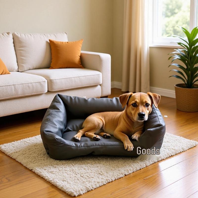 All-Season Waterproof Tear-Resistant Pet Bed for Dogs and Cats