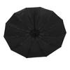 Automatic Folding Umbrella Graphite Black 12 Ribs UV Protection Auto Collapsible Umbrella for Outdoor