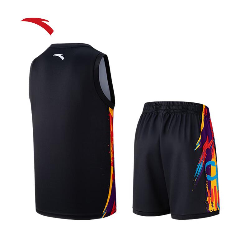 Anta Men's Quick-Dry Sleeveless Basketball Set