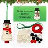 Christmas Ornament Craft Kits for Kids DIY Christmas Button Ornament Making Supplies Decorative Art Supplies for Holiday Teens