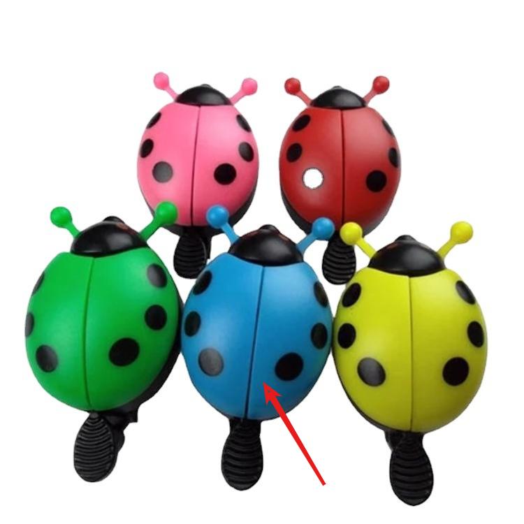 1pcs Bicycle Bell Animal Ladybug Cycling Accessories Warning Ring MTB Handlebar Bells ABS Plastic Bike Trumpet