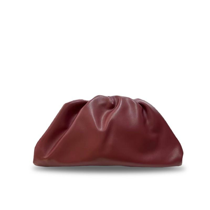 Large Genuine Leather Cloud Bag Soft