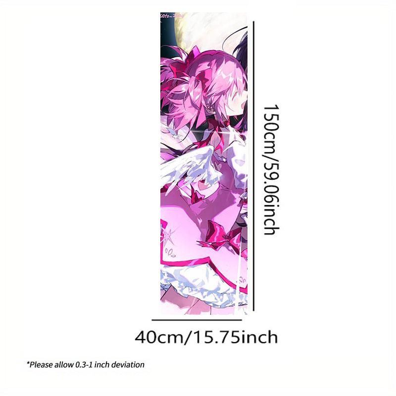 1Pc Sweet Magic Girl Madoka Vertical Tapestry Art Bedroom Living Room Dormitory Decoration Popular Home Decoration Dormitory