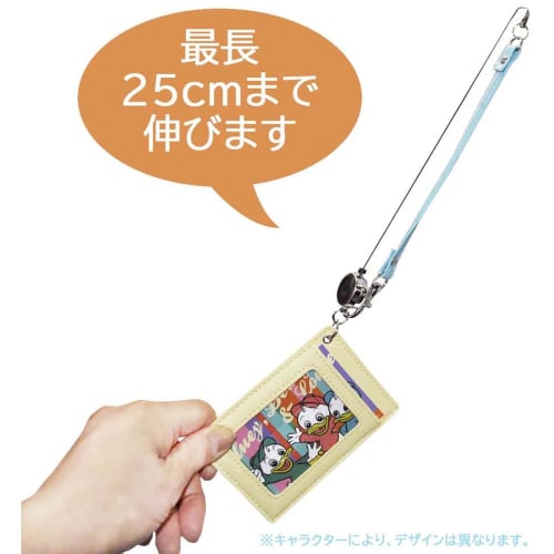 Skater Pass Case with Reel Card Case Love Unicorn ZPAS1-A