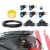 TurbosVehicles Vacuum Fitting Kit TurbosWastegate & Solenoid Push Lock Connector