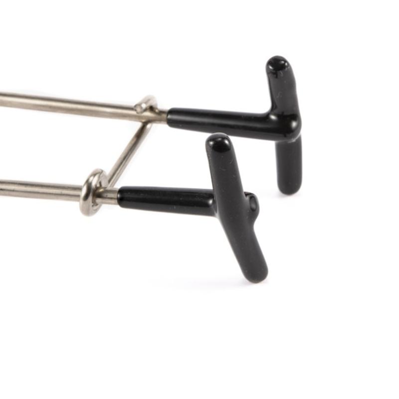 Compacts Stainless Steel Fish Mouth Expander Opener Portable Fish Jaw Spreader Fish Brace Mouth Gag Hook Easy To Carry