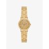 Petite Billie Frosted Gold-Tone Watch MK7554