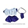 DIY Doll Clothing Kit with Tie for Hands-on Play 17cm