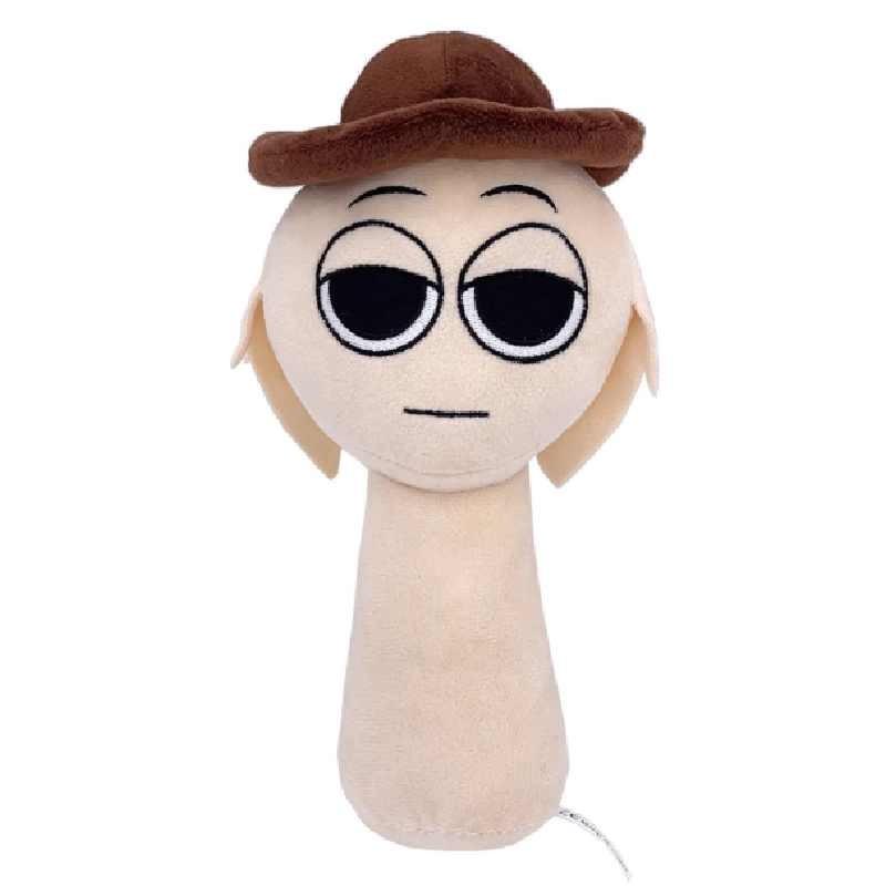 

Игрушка-плюш Incredibox Sprunki, мультяшная мягкая кукла, игровые аксессуары, украшение Beige