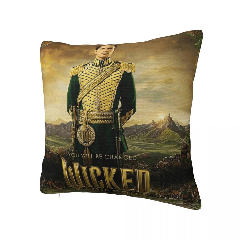 Pillow Case Wicked 2 Fiyero Soft Pillow Cover Vintage Cushion Cover Graphic Pillowcases For Chair Sofa Home Decoration