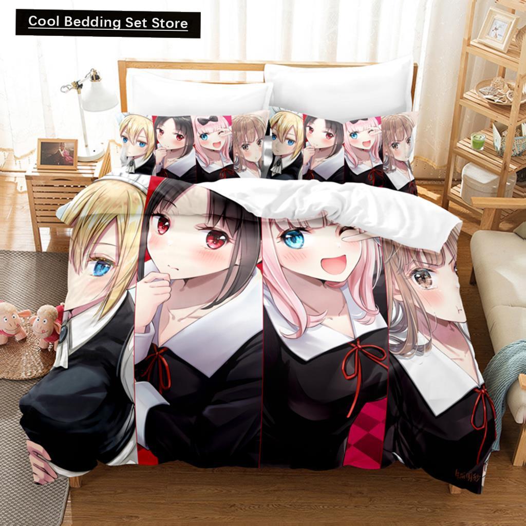 3D Print Anime Miss Huiye Bedding Sets Duvet Cover Set With Pillowcase Twin Full Queen King Bedclothes Bed Linen Home Textiles
