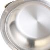 Chafing Dish Small Hot Pot Portable with Handle with Lid Plates Household