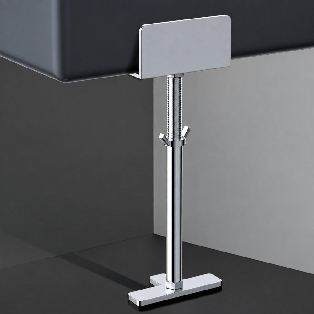 L-Shape Telescopic Table Legs Non-Slip Metal Furniture Support Rod Desk Support Foot Stand Sofas
