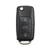 KEYYOU 3 Button Flip Remote Car Key Fob For VW PASSAT Polo Skoda Seat CADDY Golf Beetle JETTA 1J0959753 DA/AH 1K0959753G 434Mhz