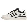 adidas Forum Low CL Off White Schwarz Lack Damen Sneaker Core-Black JR0499