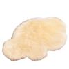 Faux Wool Cloud-Pattern Long Pile Rug for Living Room, Bedroom, and Bay Window
