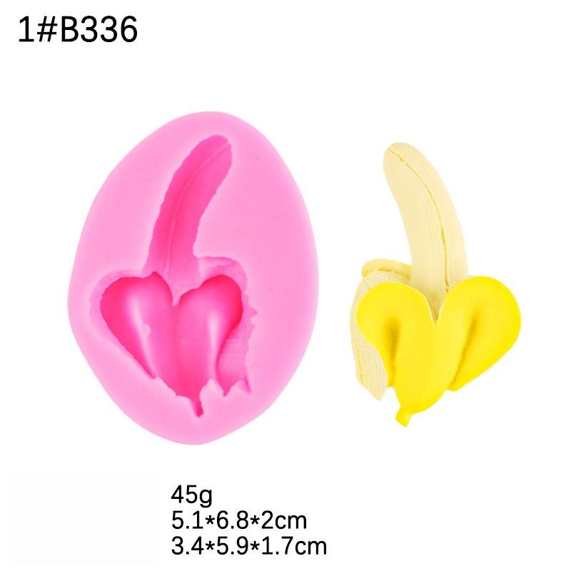 

Fruit Silicone Mold 3D Banana Pineapple Mango Lemon Cake Decorating Mousse Chocolate Fondant Candy Dessert Baking Soap Mold