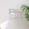 3D Acrylic Erasable Weekly Planner Board