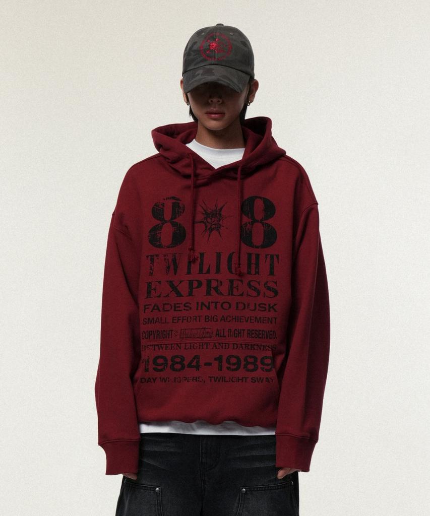 Novichi Hoodie Maroon
