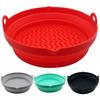 Baking Pan with Double Handle Not Sticky Foldable Silicone Dining Room Oven