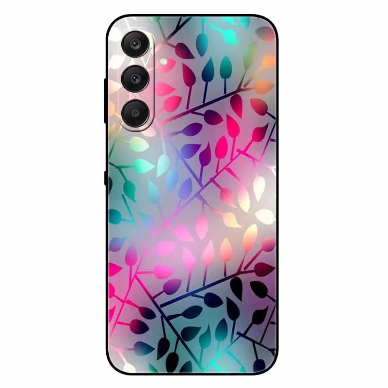 For Samsung A17 5G Case Black Silicone Soft Fashion Animal Back Cover For Samsung Galaxy A17 5G TPU Coque Cute Protective Bumper